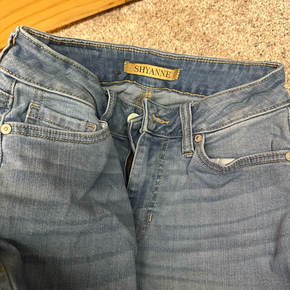 Shyanne High Rise Light Blue Jeans